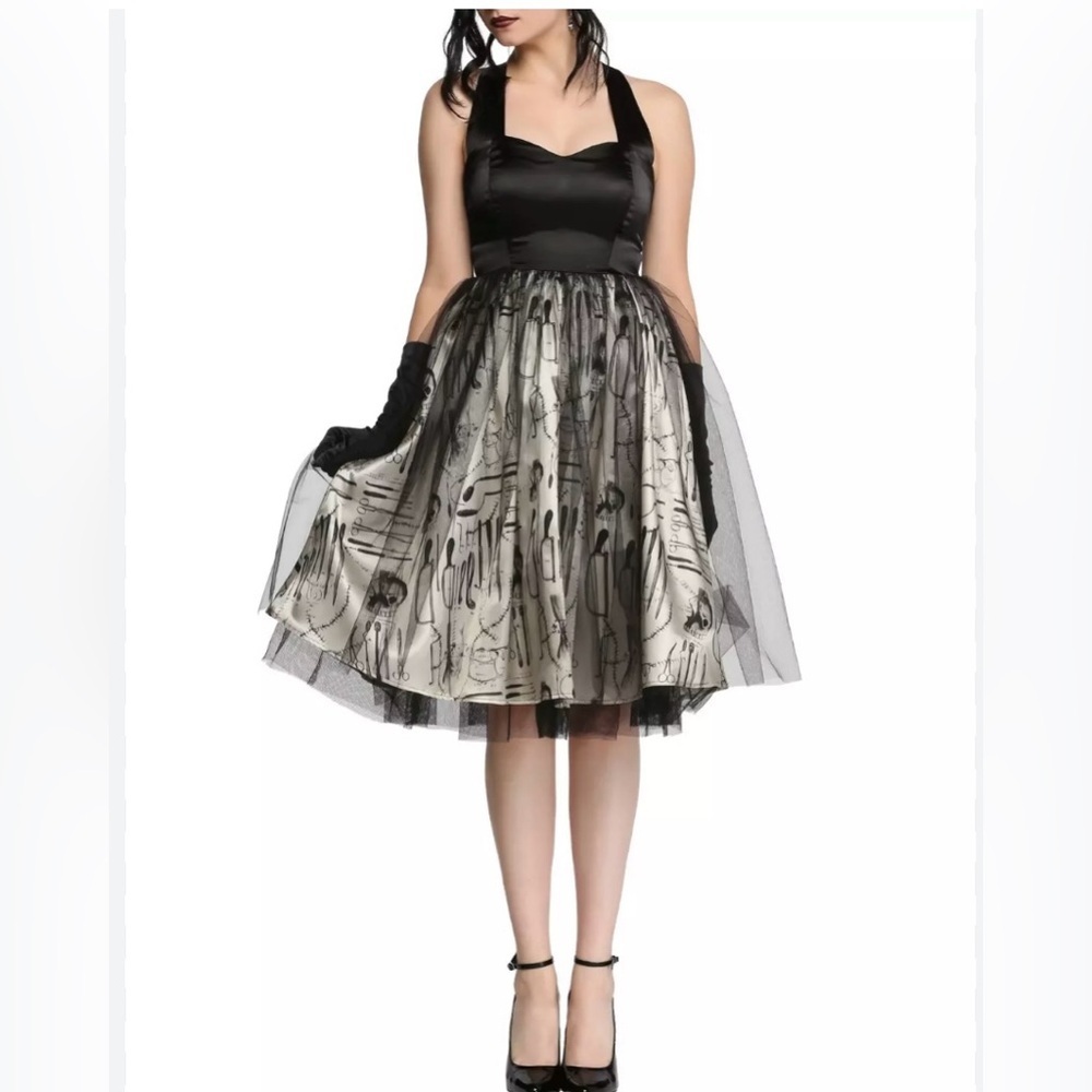 American Horror Story Asylum Doctor Dress Small Hot Topic